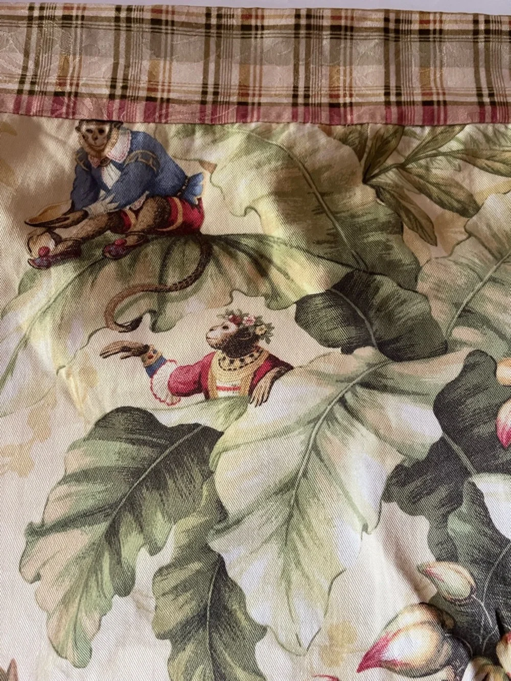 P. Kaufman Jungle Boogie/Cheeky Monkey Pillow Cover - Set of Two